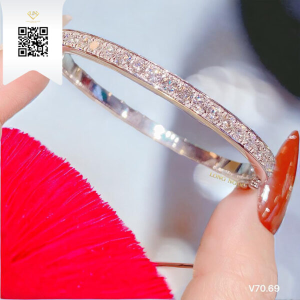 Vòng Tay Kim Cương V7069 Dương Trần Daimond