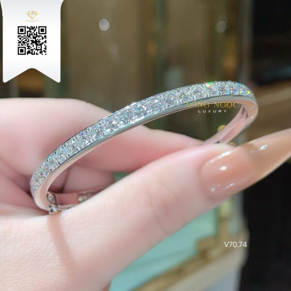Vòng Tay Kim Cương V7074 Dương Trần Daimond