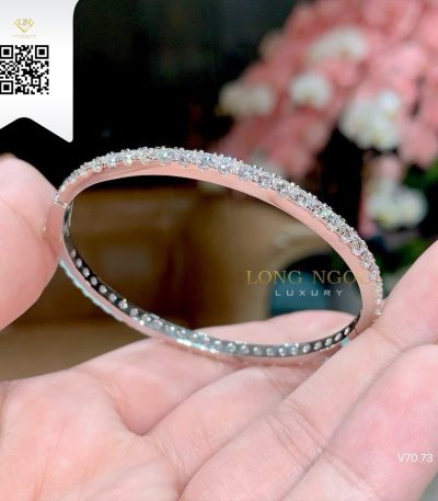 Vòng Tay Kim Cương V7076 Kim Cương Giá Tốt