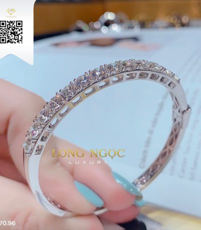 Vòng Tay Kim Cương V7096 Kim Cương Giá Tốt