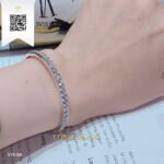 Vòng Tay Kim Cương V7098 Kim Cương Giá Tốt