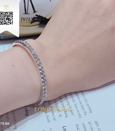 Vòng Tay Kim Cương V7098 Kim Cương Giá Tốt