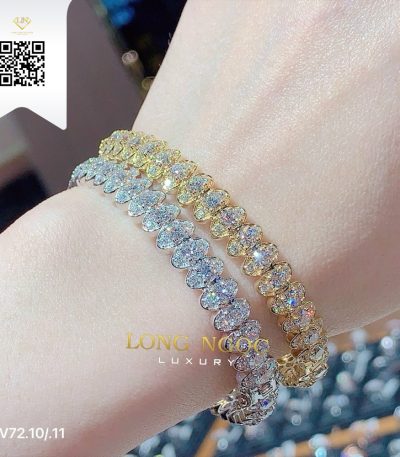 Vòng Tay Kim Cương V7210 Dương Trần Daimond
