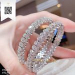 Vòng Tay Kim Cương V7212 Kim Cương Giá Tốt