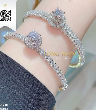 Vòng Tay Kim Cương V7610 Kim Cương Giá Tốt