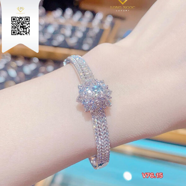 Vòng Tay Kim Cương V7615 Dương Trần Daimond