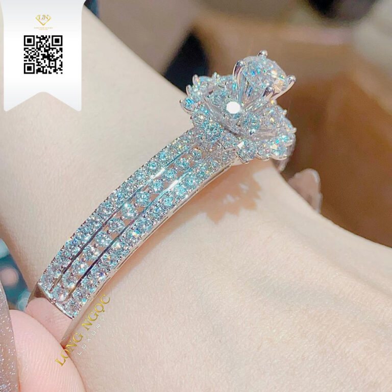 Vòng Tay Kim Cương V7619 Dương Trần Daimond