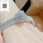 Vòng Tay Kim Cương V7619 Long Ngọc luxury