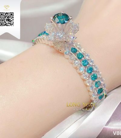 Vòng Tay Kim Cương V80 Kim Cương Giá Tốt