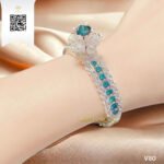 Vòng Tay Kim Cương V80 Trần Dương Daimond Long Ngọc Luxury