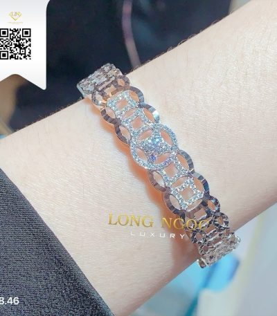 Vòng Tay Kim Cương V846 Kim Cương Giá Tốt