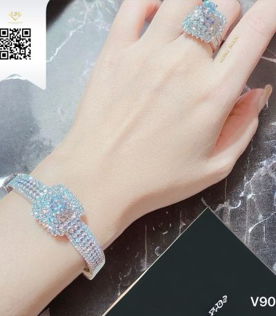 Vòng Tay Kim Cương V90 Kim Cương Giá Tốt