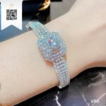 Vòng Tay Kim Cương V90 Trần Dương Daimond Long Ngọc Luxury